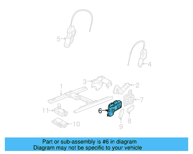 Lumbar Support 1K0-881-705-AF