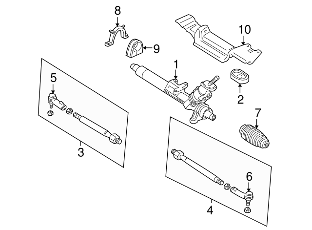 Outer Tie Rod 1J0-422-812-B - View 7