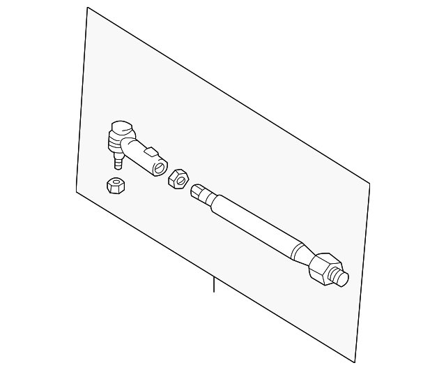 Tie Rod Assembly 1J0-422-804-H - View 9