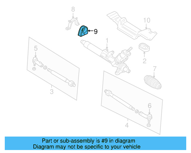 Gear Assembly Insulator 1J0-422-884-A - View 17