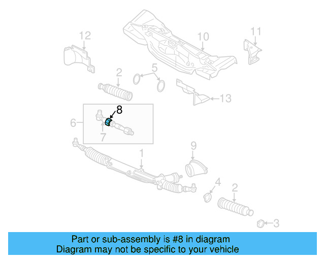 Steering Tie Rod End Adjusting Sleeve N-102-187-08 - View 5