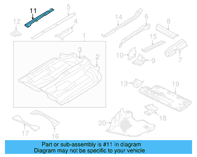 Rail Extension 1K0-804-455 - View 16