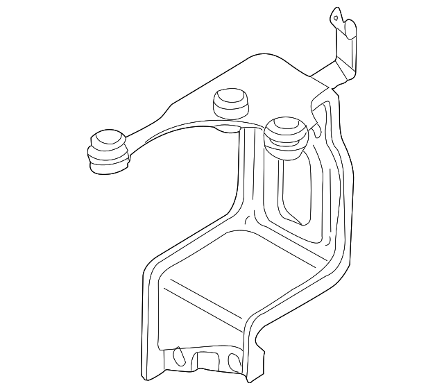Bracket 1J0-614-335 - View 9