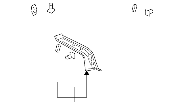 Channel Cover 3D5-863-667-C-71N - View 3