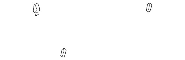 Windshield Pillar Trim Clip 4A0-867-276 - View 59