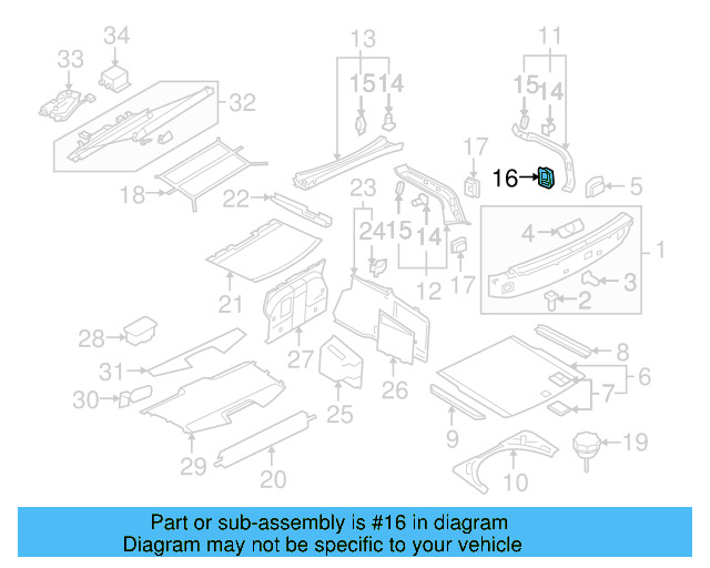 Tie Down Hook 3D5-863-524-A - View 3