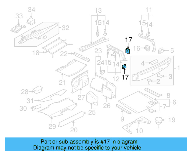 Tie Down Hook 3D5-863-523-A - View 3
