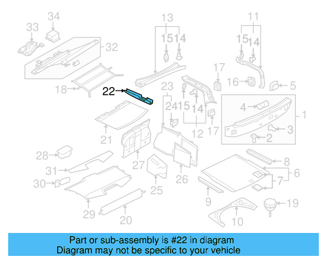 Floor Cover Bracket 3D5-867-160-A