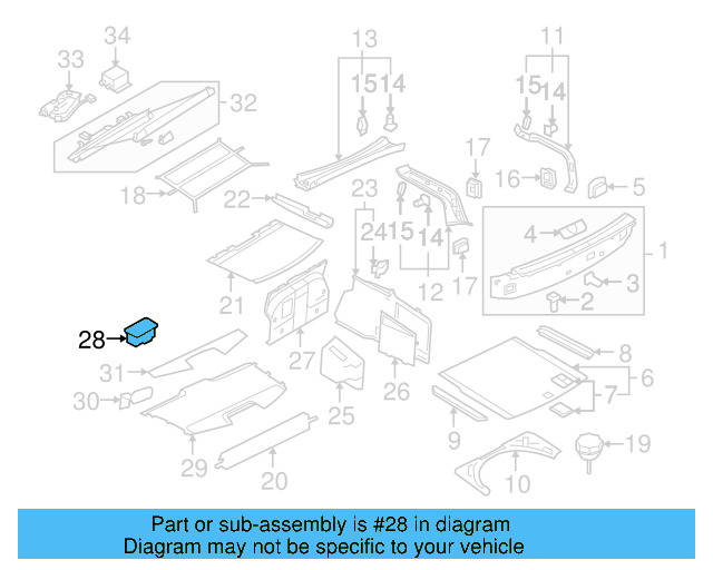 Power Outlet 4B0-925-071-A-2AQ - View 3