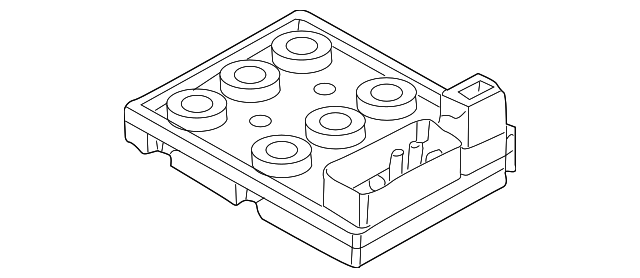 ABS Control Module 1J0-907-375-E