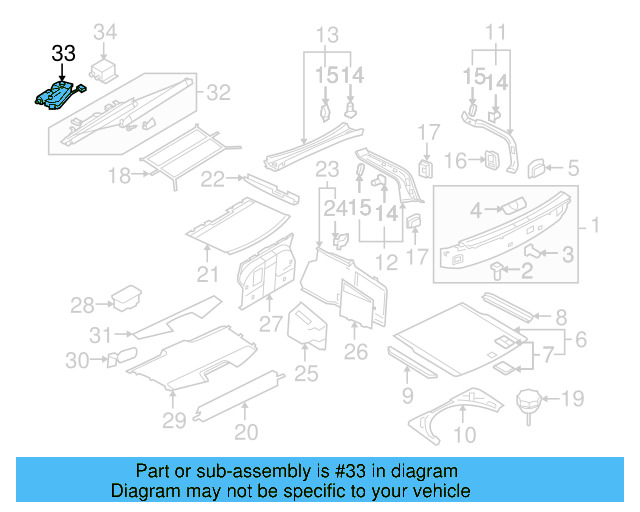 Motor 4B0-959-733 - View 3