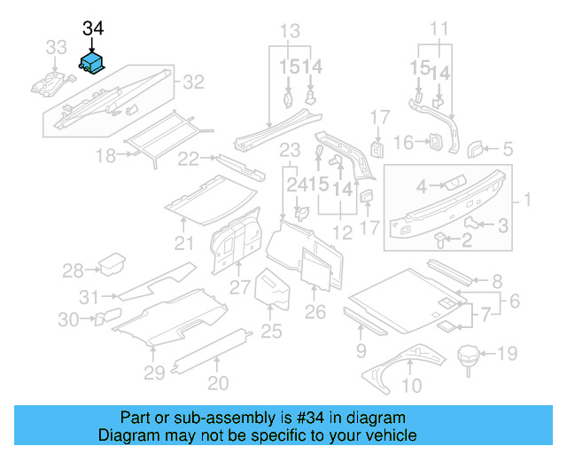 Control Module 4B0-907-491 - View 3