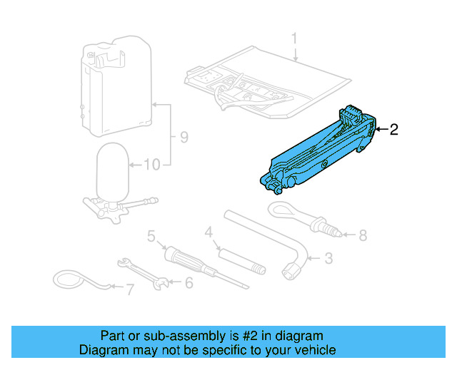 Jack 3D0-011-031-H - View 2
