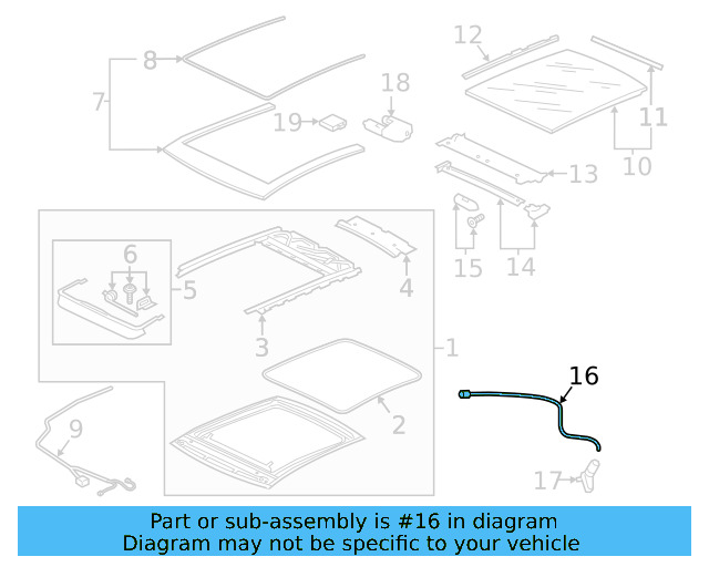 Drain Hose 5G0-877-228 - View 46