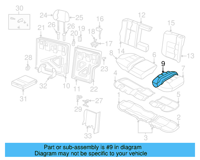 Cushion Cover 1J0-885-405-EL-RWC