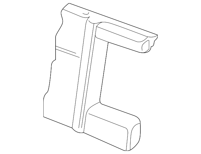 Seat Back Pad 1J0-885-776-AM - View 7