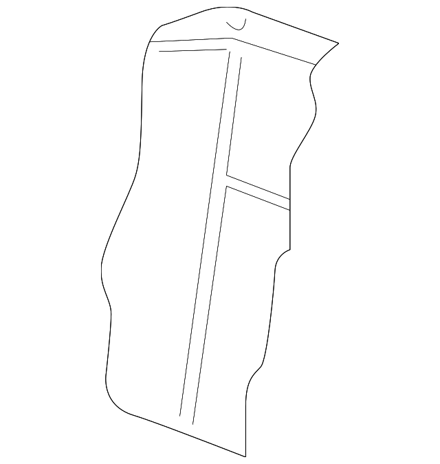 Seat Back Cover 1J0-886-806-F-RWA