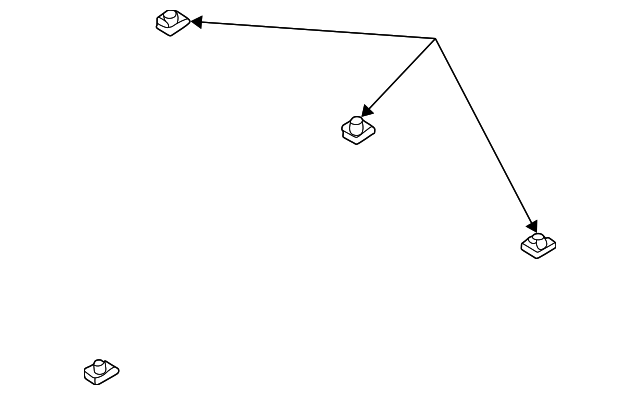 Front Deflector Nut 8D0-805-960 - View 21