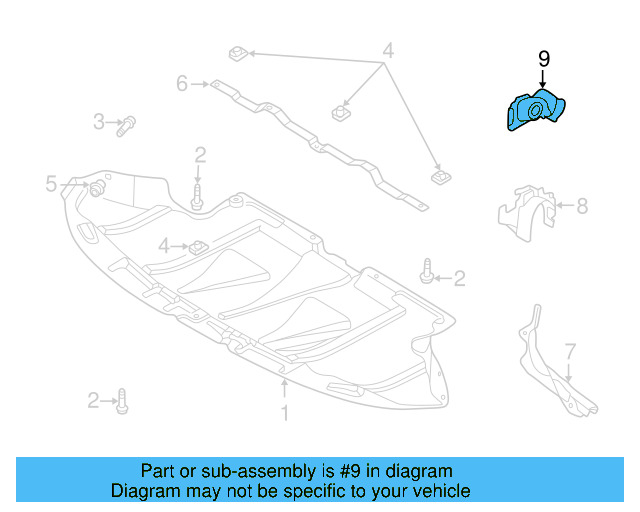 Support Bracket 4B3-863-843 - View 9