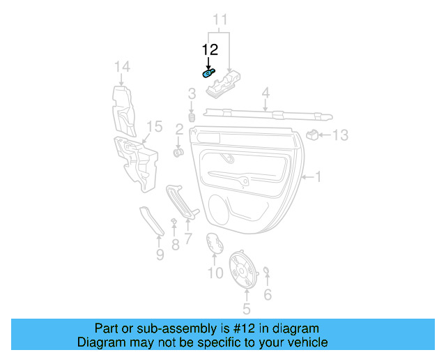 Pull Handle Cover 3B0-867-172-92Y