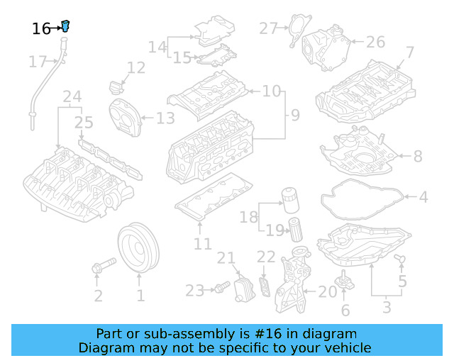 Dipstick 06K-115-611-AB - View 5