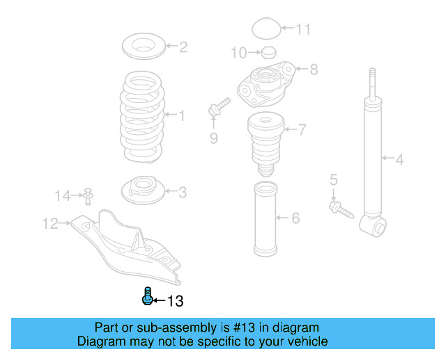Stone Guard Bolt N-905-298-03 - View 5