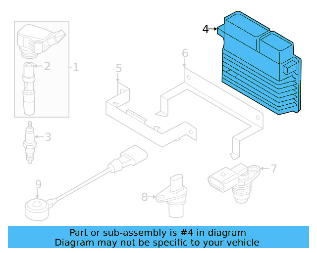 ECM 06K-906-016-G - View 4