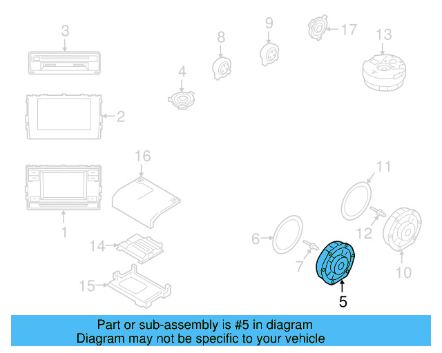 Speaker 5C5-035-454-F - View 24
