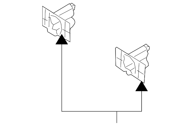 Front Retainer 3D0-919-486-C - View 2
