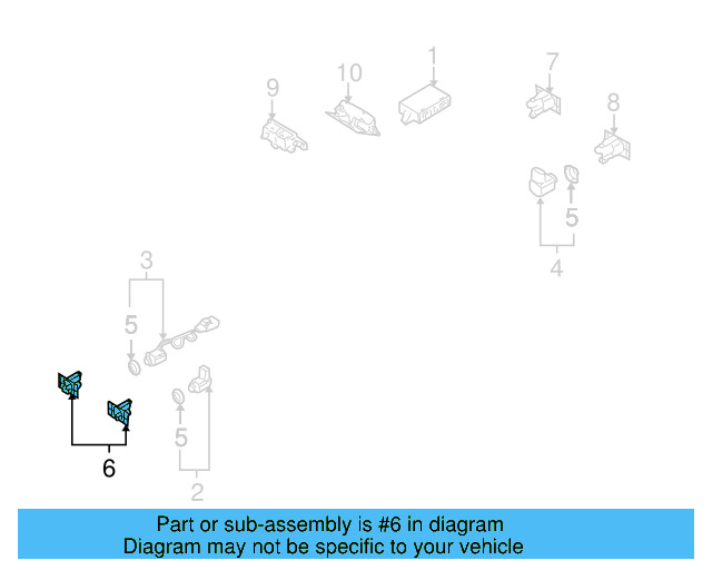 Front Retainer 3D0-919-486-C