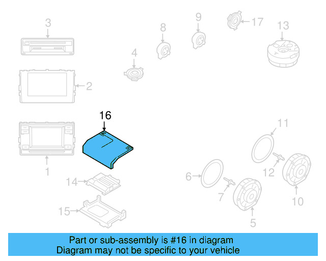 Amplifier Cover 3QF-972-135 - View 4