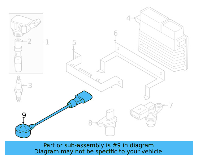 Knock Sensor 06K-905-377-F - View 34