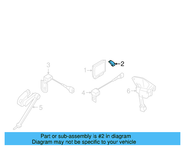 Control Module Clip 3D0-907-323 - View 3