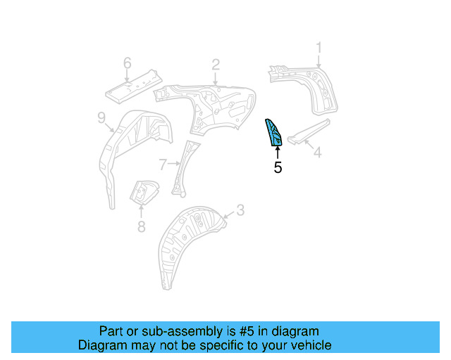 Reinforced Plate 3C0-809-819 - View 5