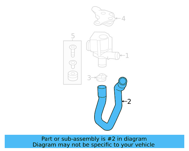 Hose 5C0-121-063-N - View 4