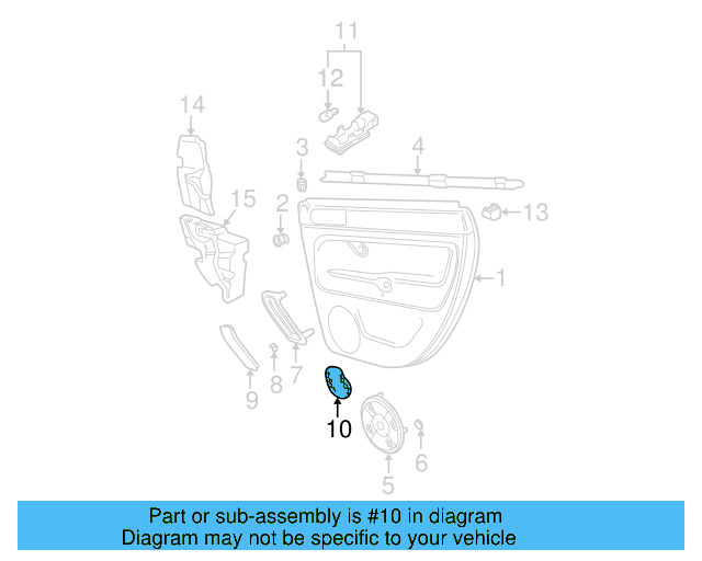 Pull Handle 3B0-867-180-A-92Y