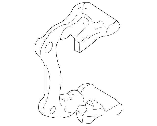 Disc Brake Caliper Bracket 6Q0-615-425-D - View 3