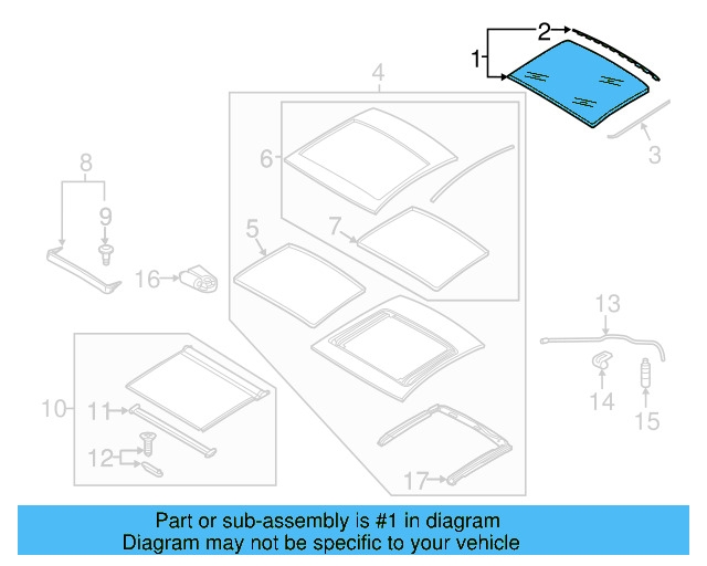 Roof Frame 5C5-877-059 - View 6