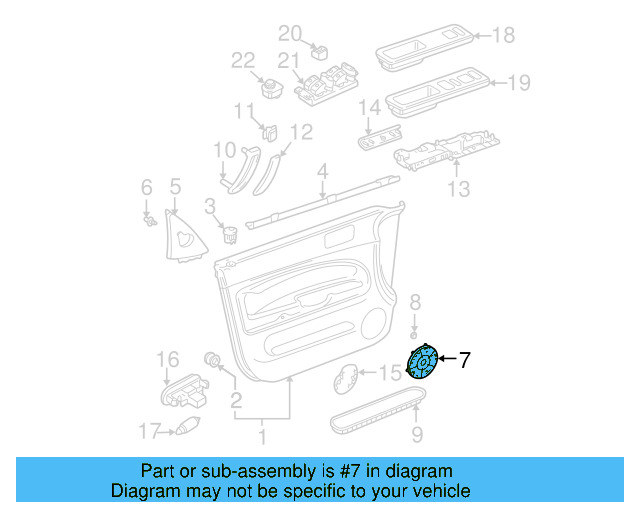 Pull Handle 3B4-867-180-A-7DE - View 9