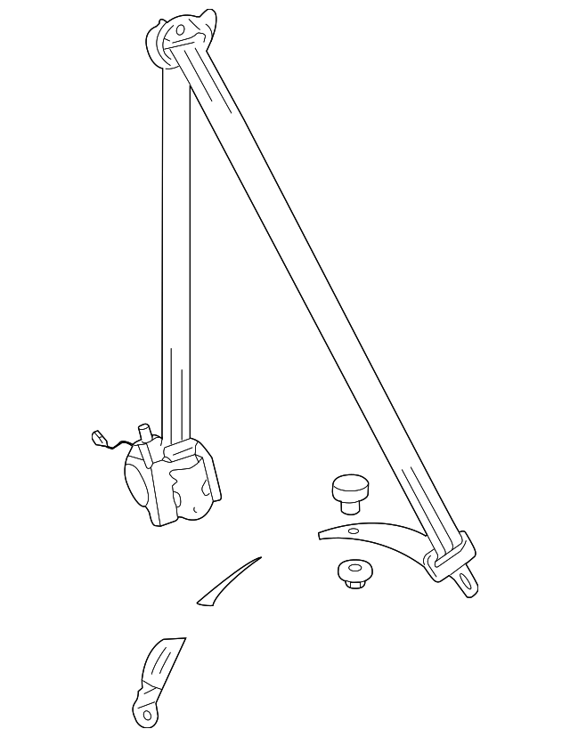 Seat Belt Lap And Shoulder Belt 5C6-857-705-B-RAA - View 6