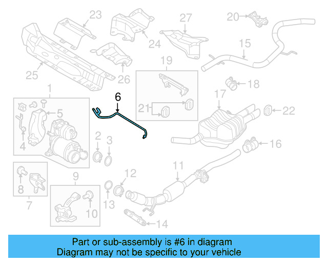 Inlet Pipe 04L-131-582-E - View 4
