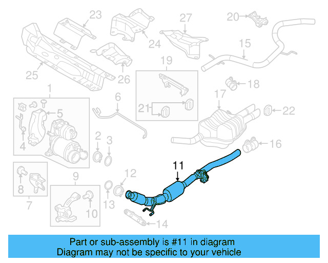 Exhaust Pipe 1K0-254-309-C - View 9
