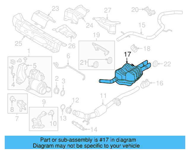 Exhaust Muffler 5C3-253-209-T - View 5