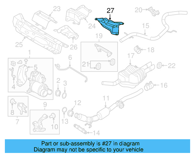 Heat Shield 1K5-825-701-B - View 35
