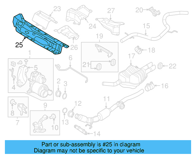 Heat Shield 5C6-825-671-C - View 20