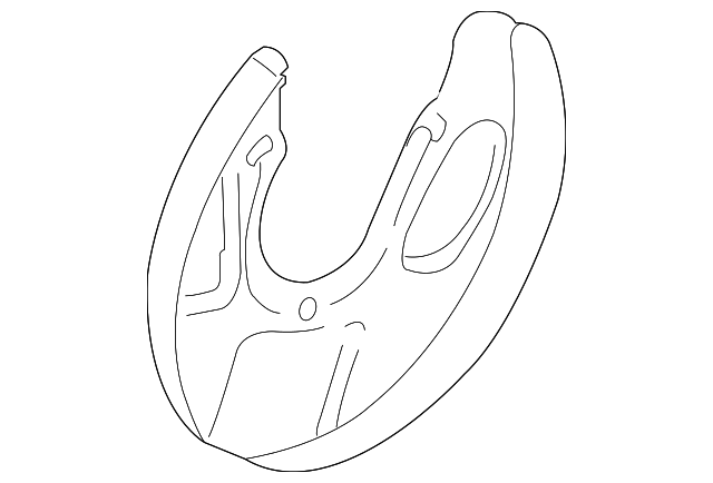 Backing Plate 1J0-615-612-D - View 9