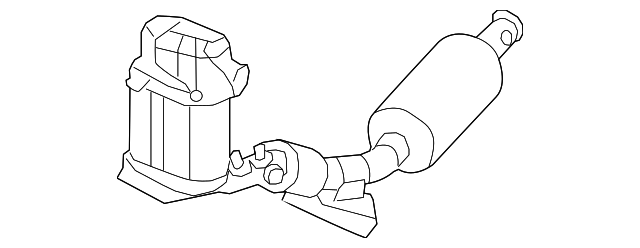 Catalytic Converter 1K0-254-402-AX