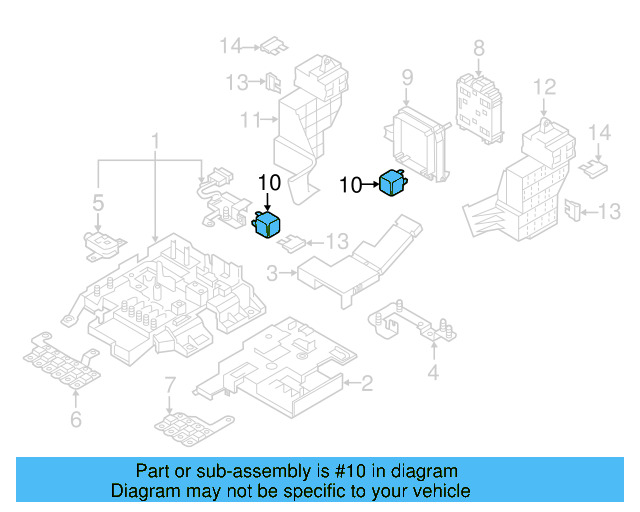 Fuel Pump Relay 4H0-951-253-A - View 147