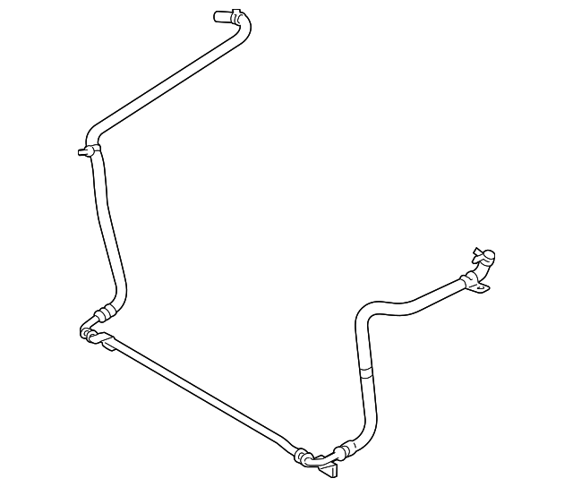 Power Steering Cooler Tube 7B0-422-093-E - View 2