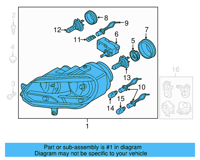 Composite Assembly 1Q0-941-005-J